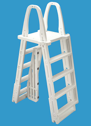 Ocean Blue A-Frame Ladder, Fits 48" - 56" ABG Pools - product image