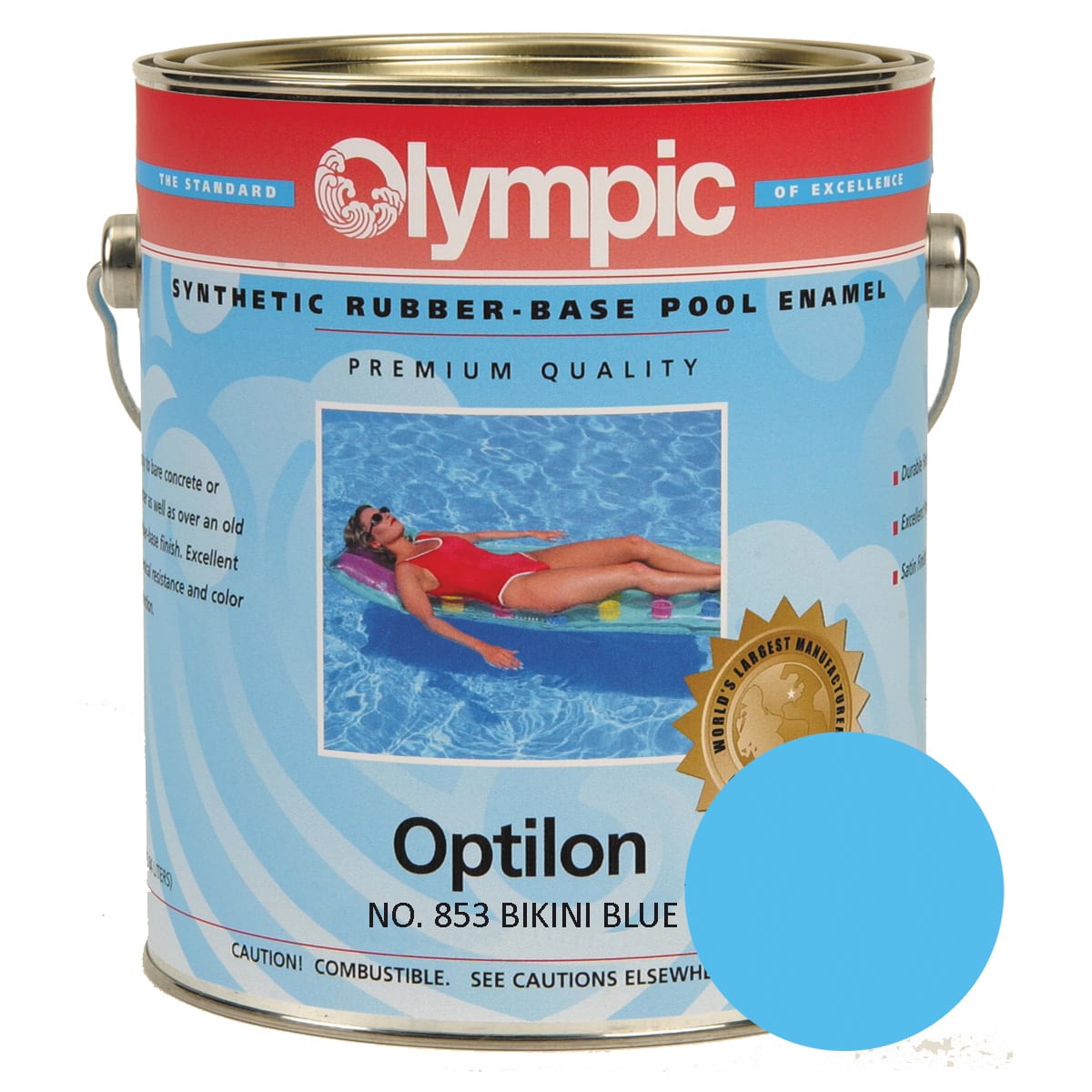Olympic Optilon Synthetic Rubber Base Paint 1 gallon - product image