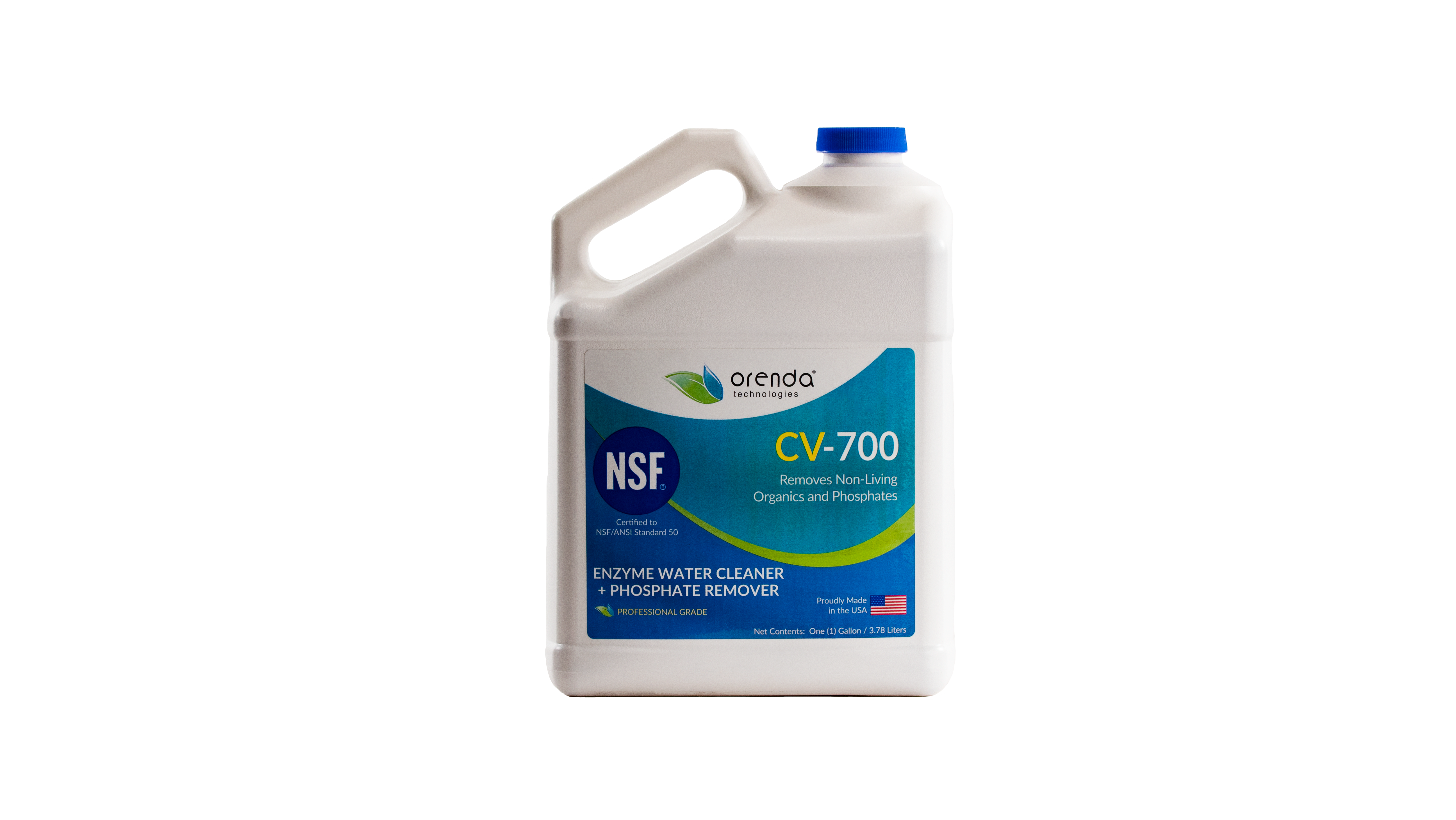 Orenda CV-700 Catalytic Enzyme & Phosphate Remover, 1 Gallon Bottle, 4/Case - product image