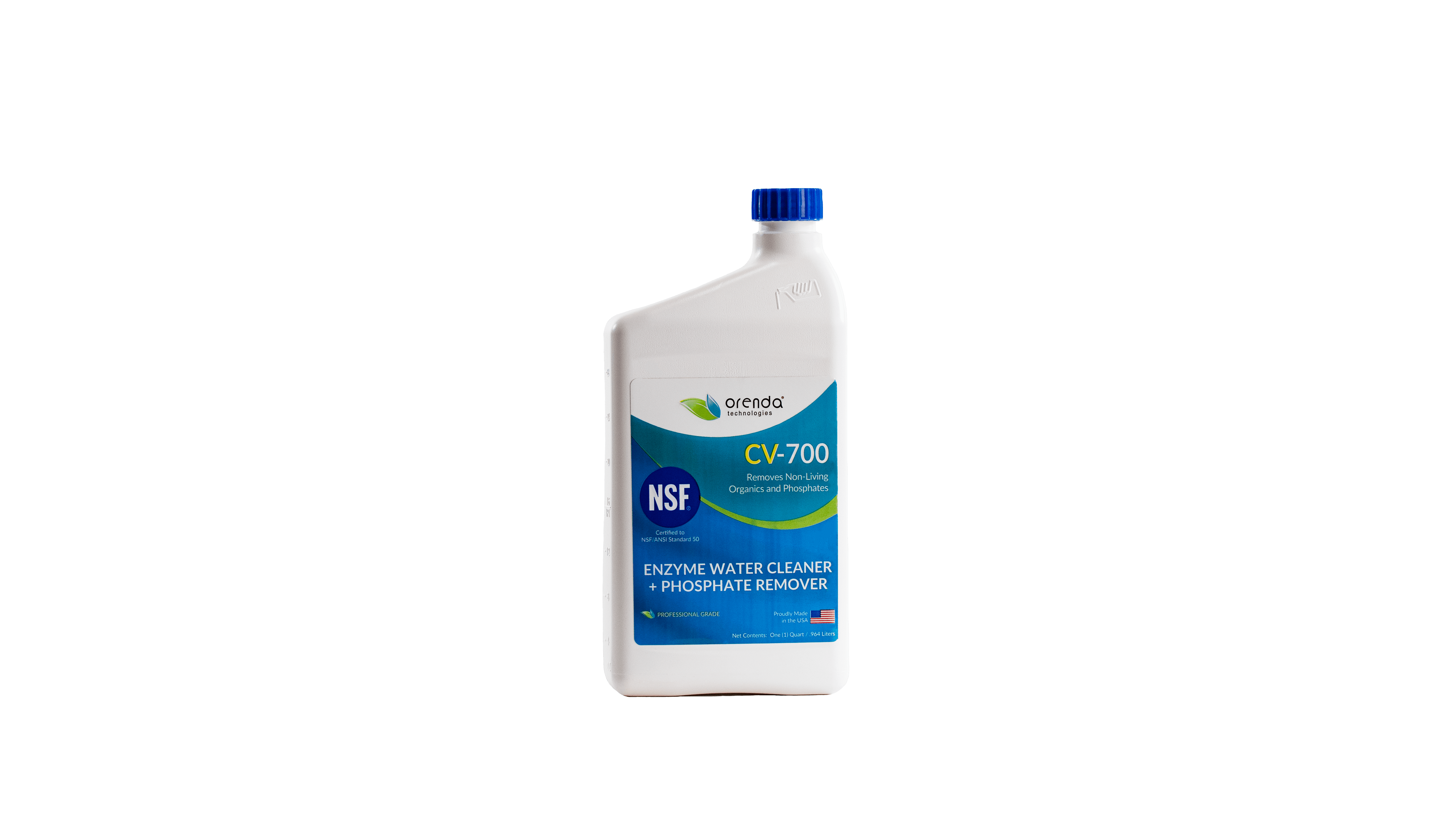 Orenda CV-700 Catalytic Enzyme & Phosphate Remover, 1 Quart Bottle, 12/Case - product image
