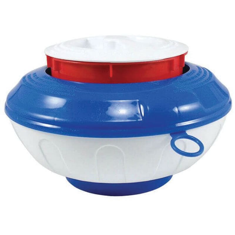 Oreq Blue/White 3in Tab Float Chlor  2.5 , 3in  