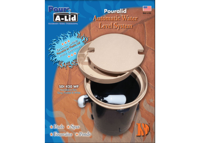 Pouralid Automatic Water Level Sys Tan , 10" image 2