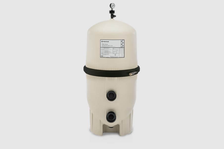 Pentair FNS Plus Filter Fibergalass D.E. Filter, 36 sq. ft, 21.5” Diam, 72 GPM, 51,840 gallons  