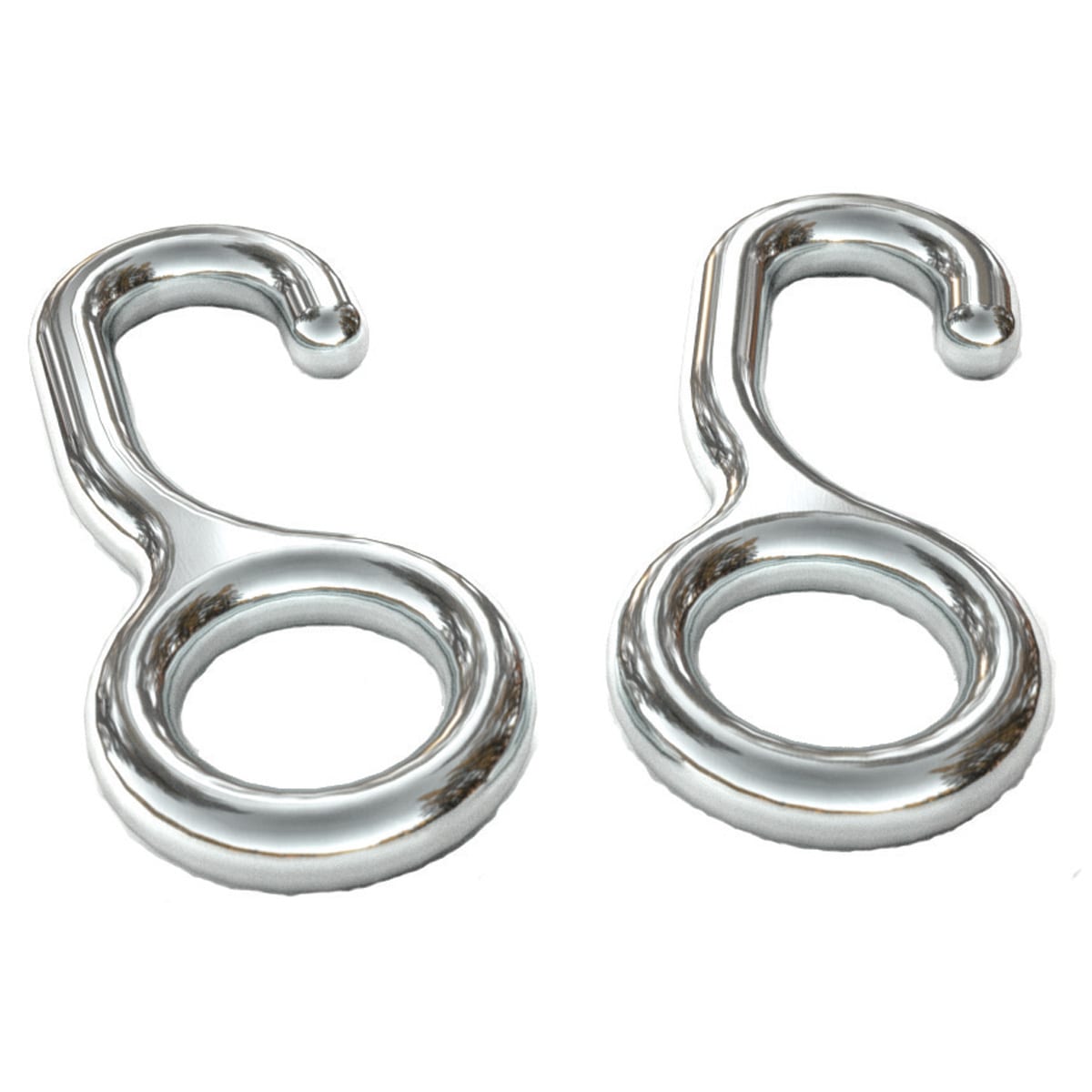 S-Hook, 3/4" Cpb (1Each) Cpb = Chrome Plated Brass - product image