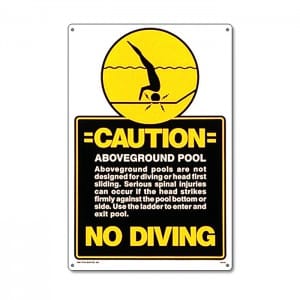 Poolmaster Aboveground Pool - No Diving - product image