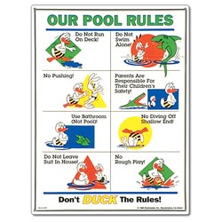 Poolmaster Sign  In. Duck Animation In. - product image