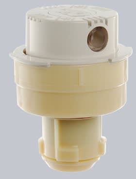 Paramount In-Floor Misc. Body W/Cap Pcc Ribbed Light Gray - product image