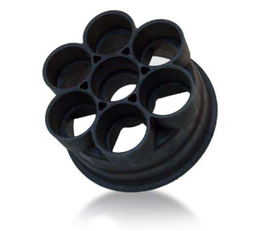 Paramount In-Floor Misc. Base 6 Port 2in Black   