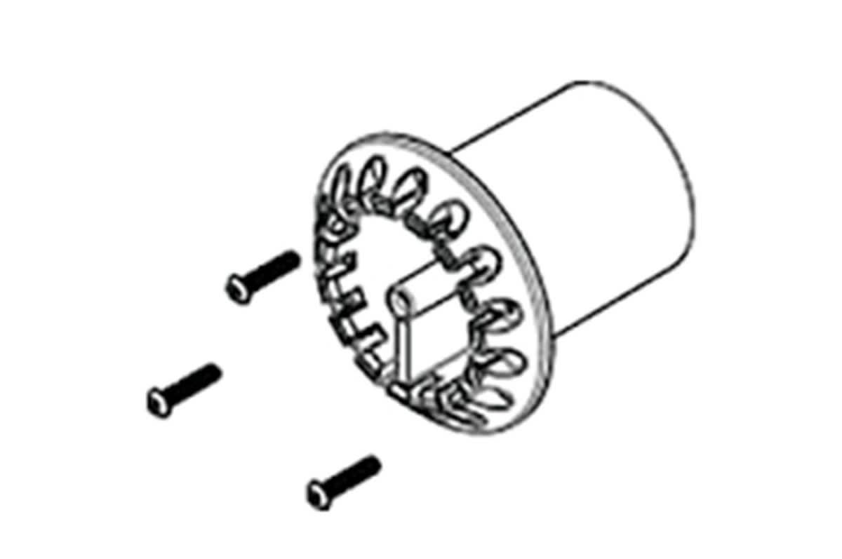Paramount ParaskimV Return Guard for Concrete, Viny/Fiberglass, Light Gray  