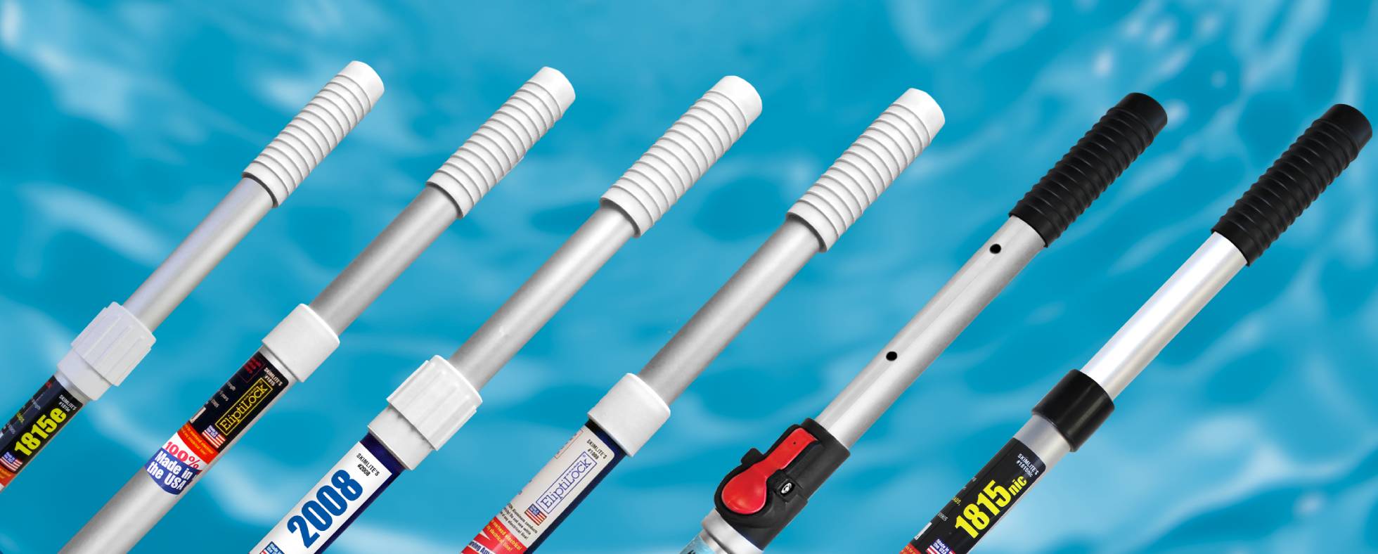 Skimlite 8-16ft Internal Cam Tele Pole  