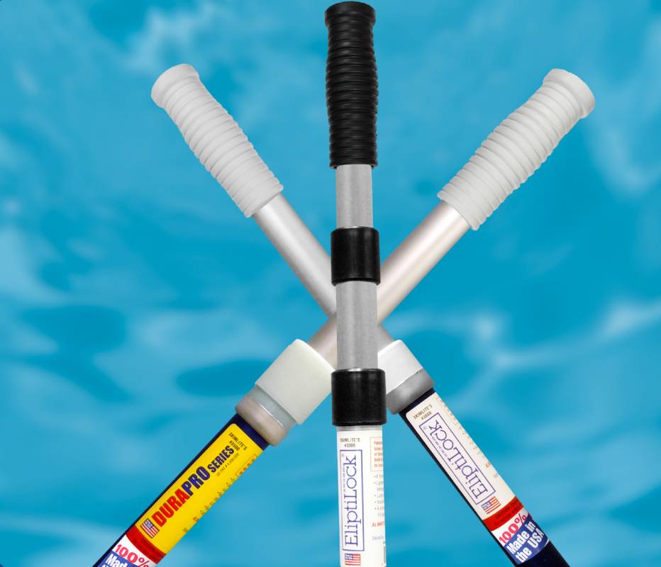 Skimlite Pole Heavy Duty 3Pc Eliptilock  