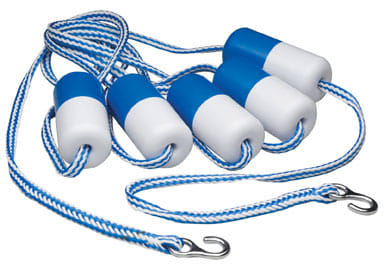 SplashPro Rope & Float Kit 18' w/ 7 Floats & 2 Hooks - product image