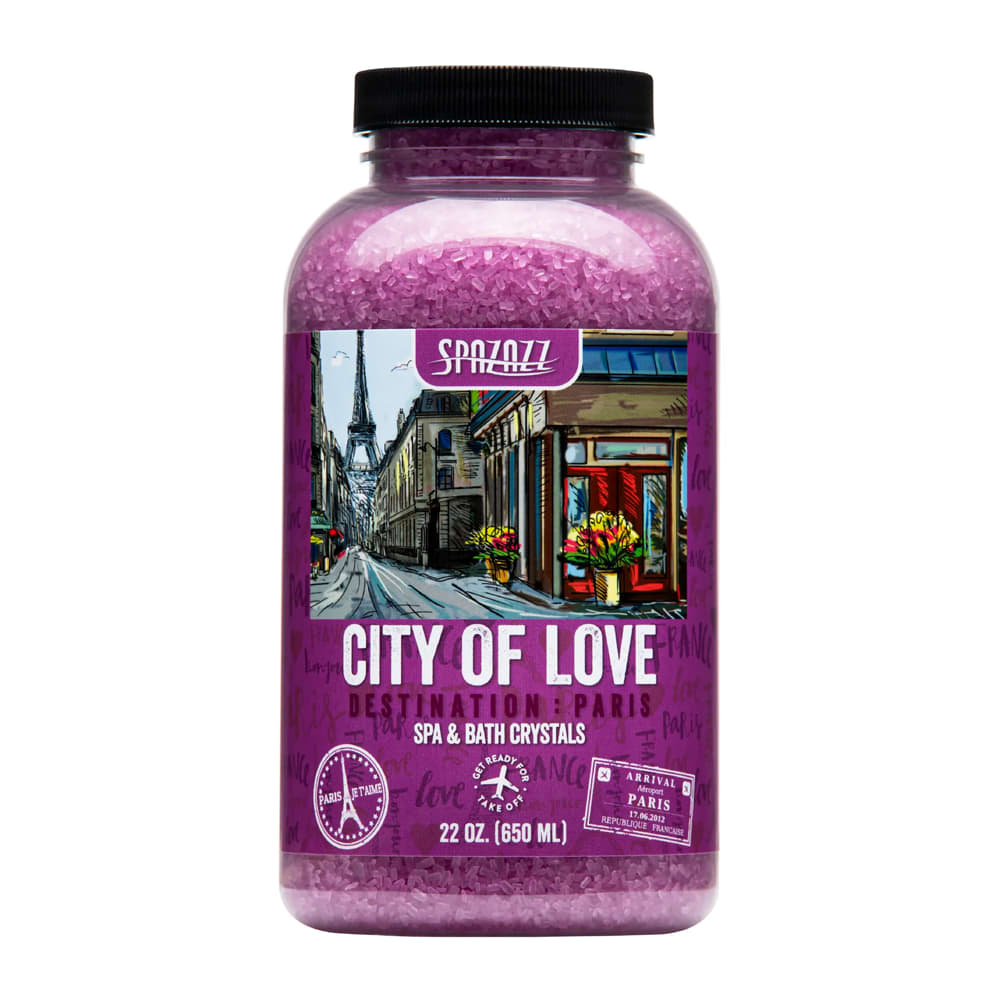 SPAZAZZ Destinations City of Love Paris Crystals 22 oz  