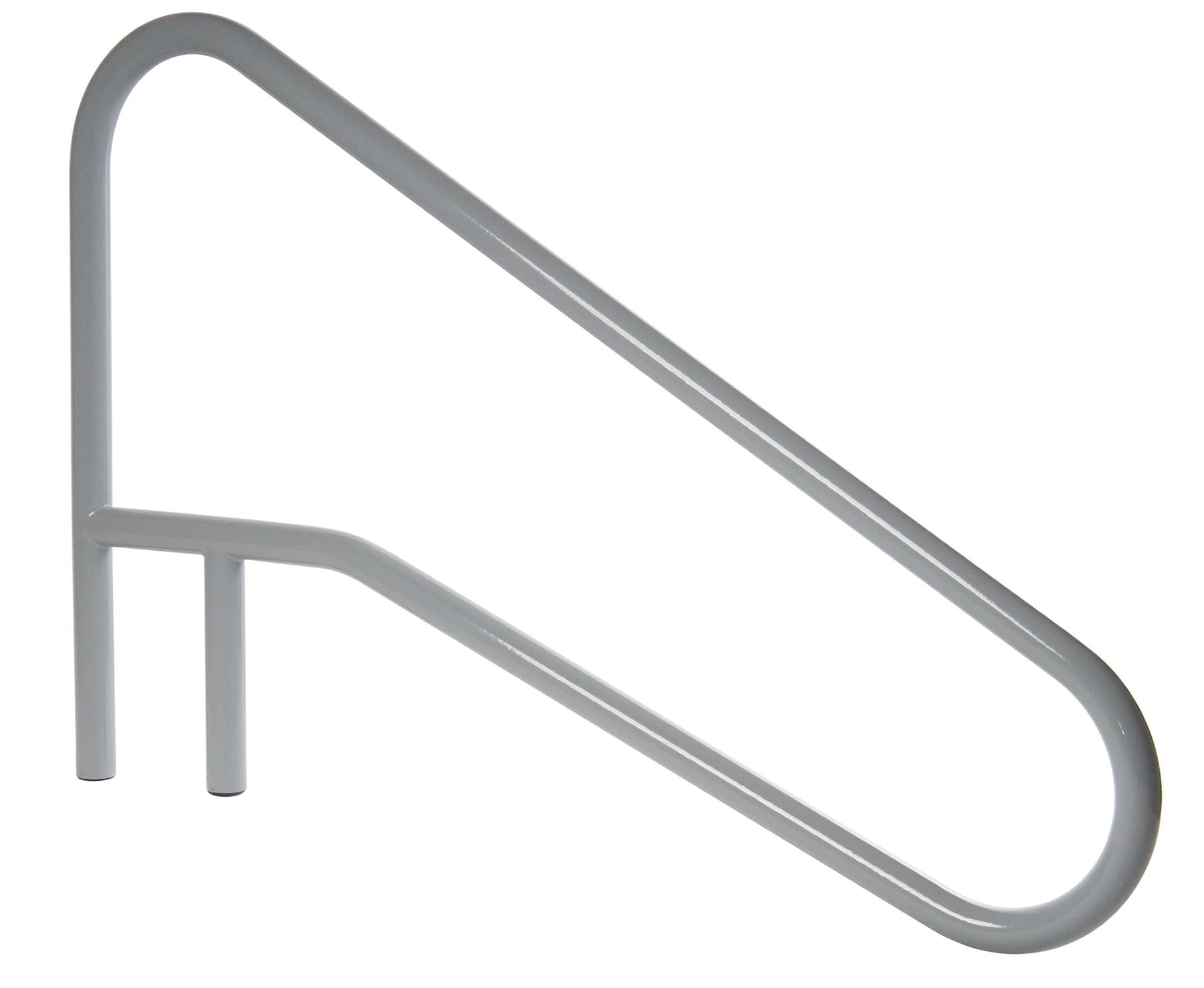 SR Smith DMS-102 Deck-Mounted Stair Rail 54" w/ Brace | DMS-102B - product image