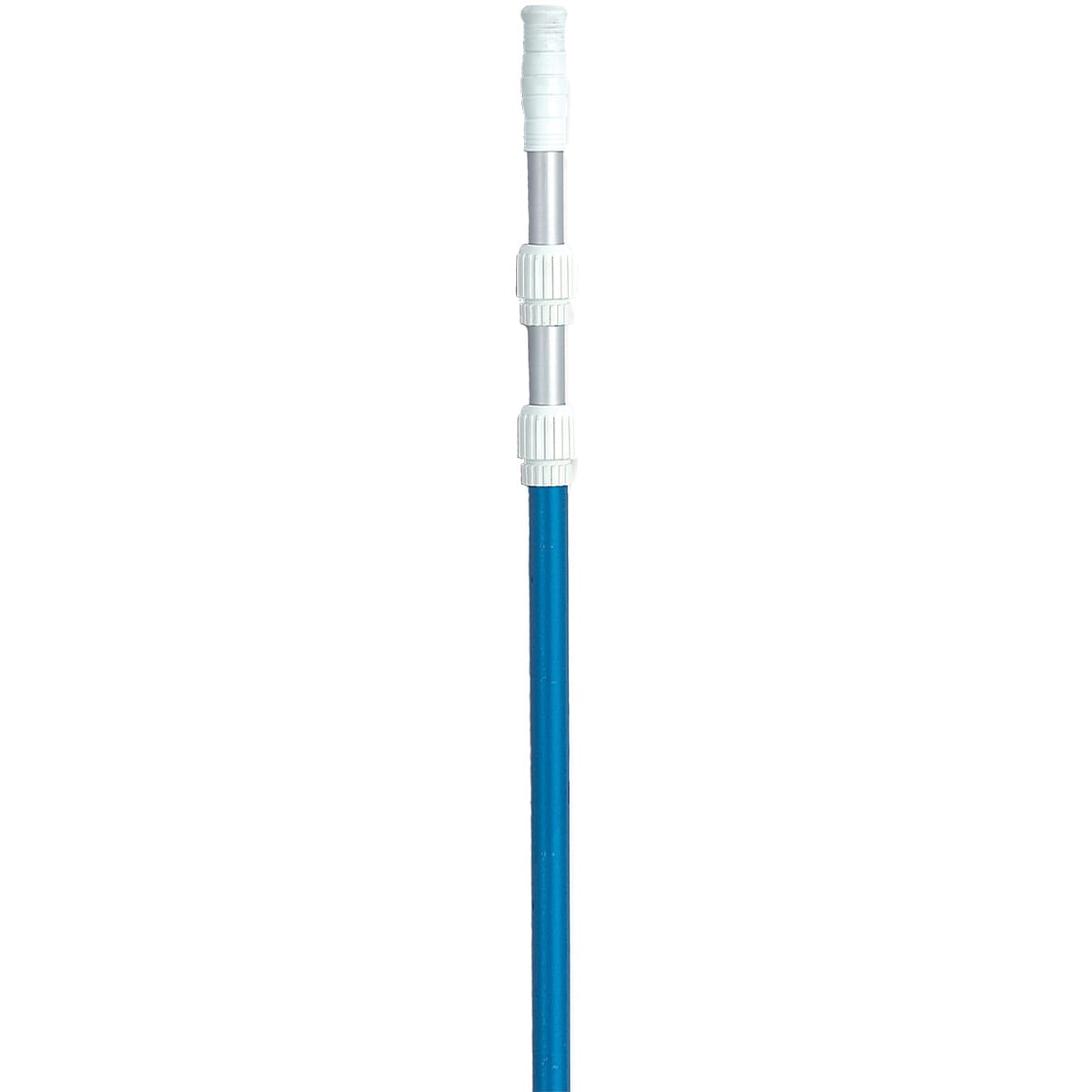 Swimline 5' To 15' 3-Piece Telescopic Pole With Dual External Locking Cams - Blue Anodized Finish - product image