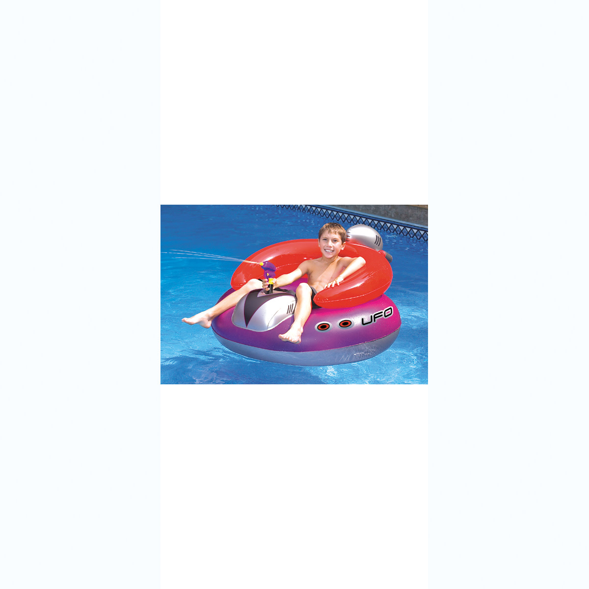 Swimline 45" Ufo Spaceship Squirter Includes Attached Squirt Gun - product image