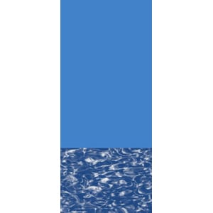 Swimline 16'x32' Oval Swirl Bottom Overlap AG Liner 48"-52" Wall