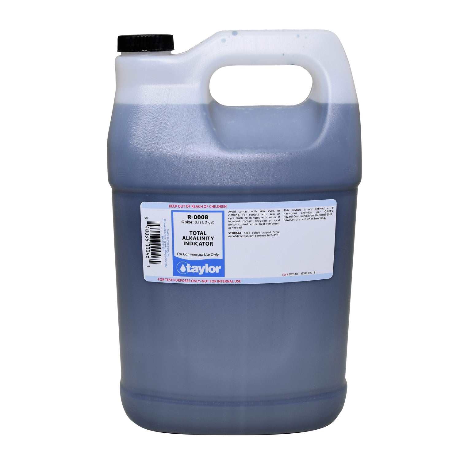 1 Gallon Taylor Total Alkalinity Indicator - product image