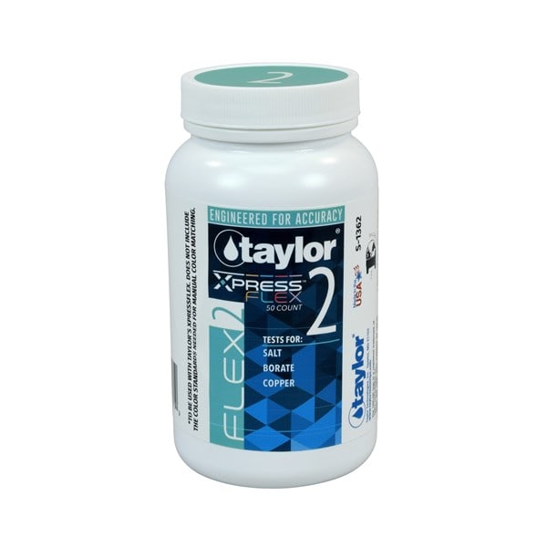 Taylor Flex 2 Test Strips for Xpress Flex System - 50/Btl  