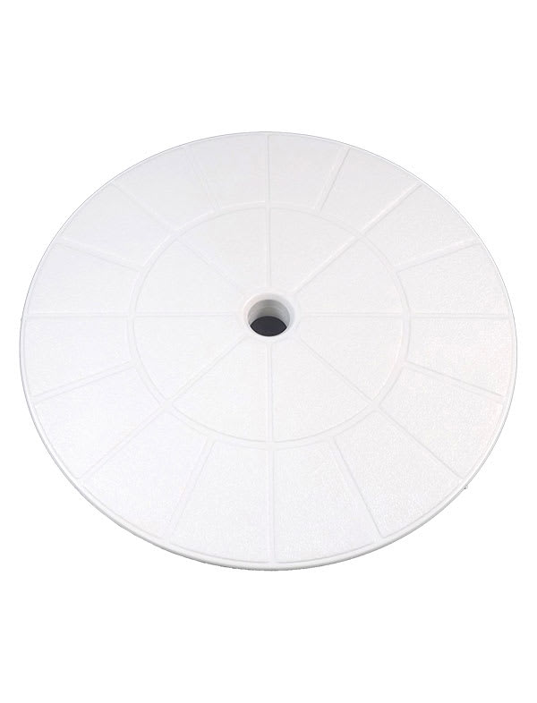 Val-Pak 9 1/8in American Skimmer Lid, White, Round  