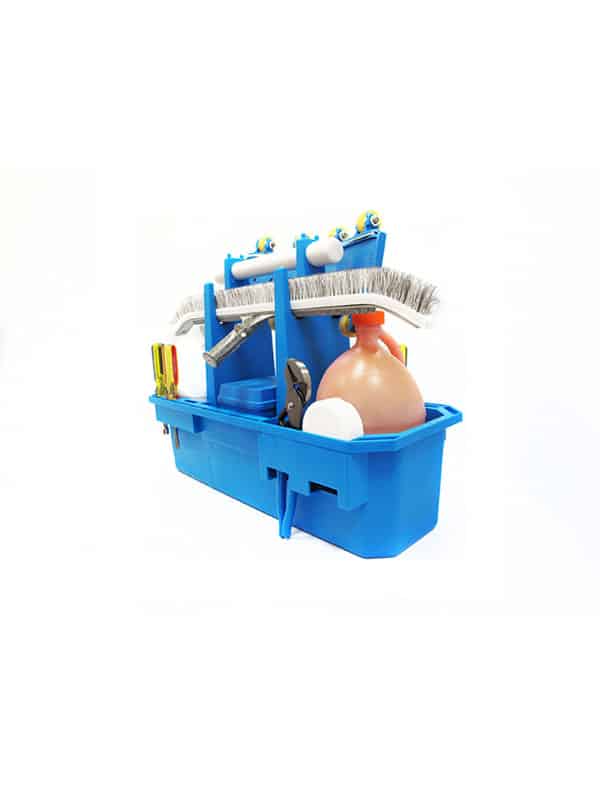 Val-Pak Tool Caddy Box Blue Plastic Carry All image 3