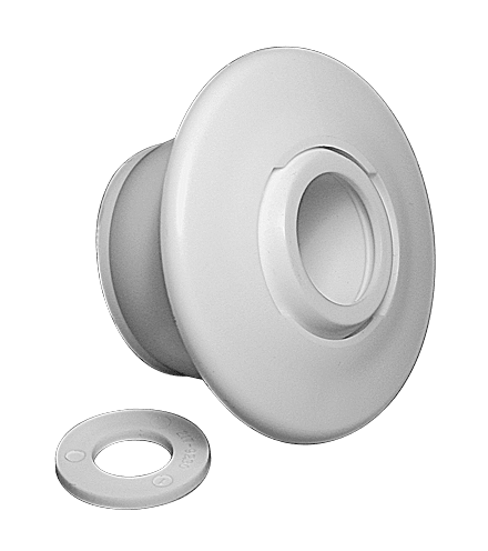 Waterway Self-Aligning Return Fitting 3/4in Eye (Fits Inside 1-1/2in Pipe), Black  