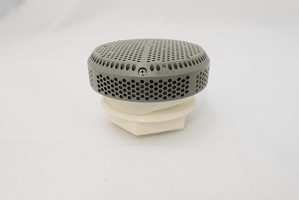 Waterway Super Hi-Flo 5" Round Cover & Frame, Spa Wall, VGBA 2017/UL Listed | 640-3787 V - product image