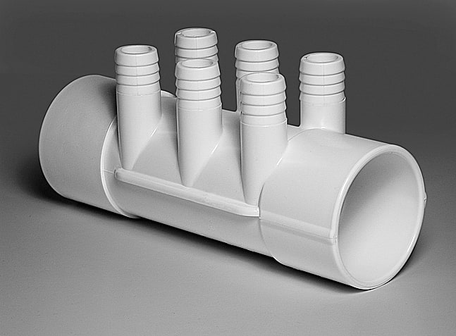 Waterway Sp Manifold, 2"S x 2"S x (6) Port 3/4" Rb | 672-7120 - product image