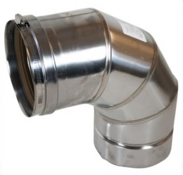 Z-Flex Vent Single Wall Elbow Pipe  