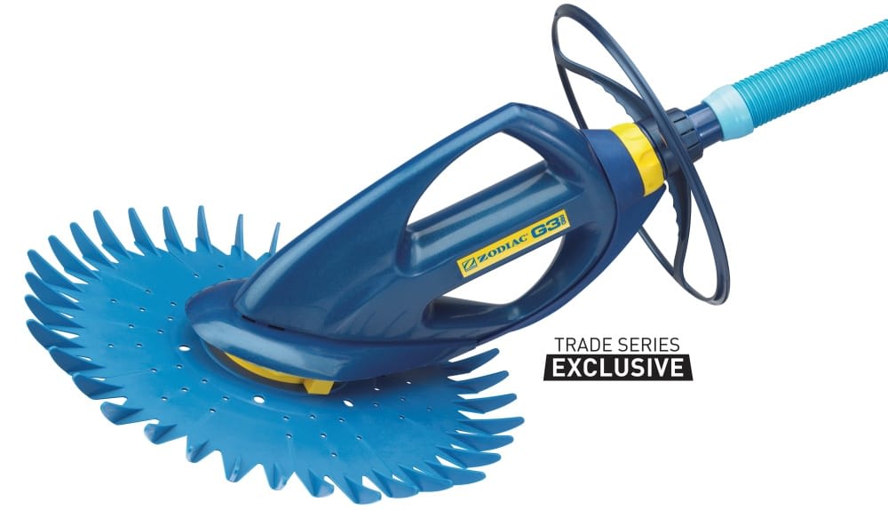 Zodiac G3 PRO In-Ground Suction Pool Cleaner, 39ft Feed Hose, Skimmer or 1.5in Vacuum Line  