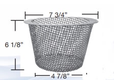 Aladdin Replacement Baker Hydro Metal Skimmer Basket | B-110