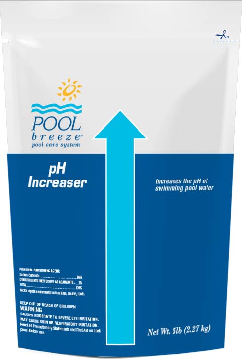 Pool Breeze pH Increaser 5 lb Bag, Available 8/Case - product image