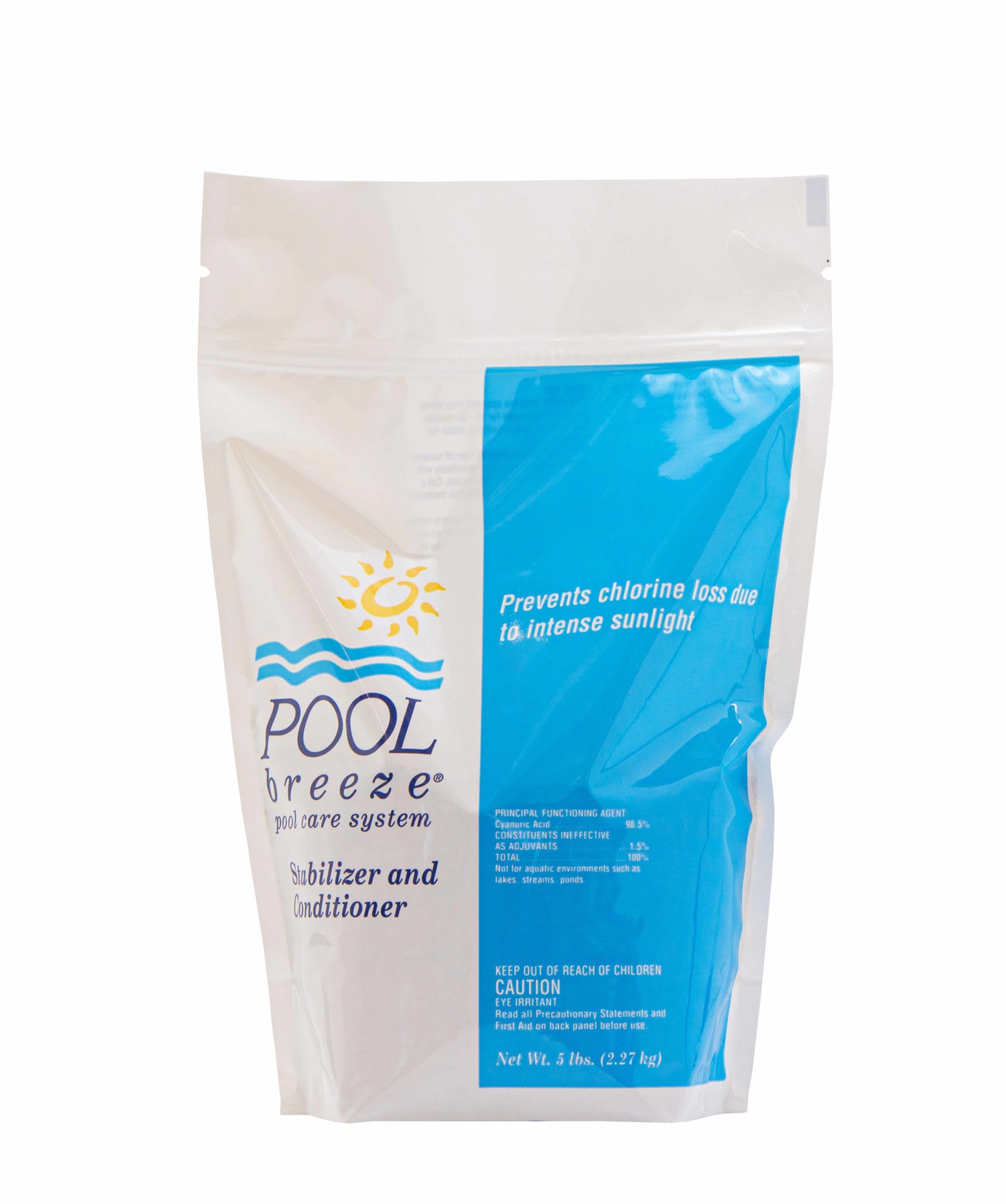 Pool Breeze Stabilizer 5 lb Bag, Available 8/Case - product image
