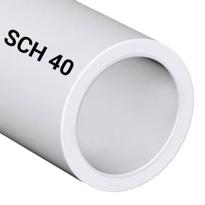 PVC Pipe Sch 40 4in Bell End 530030