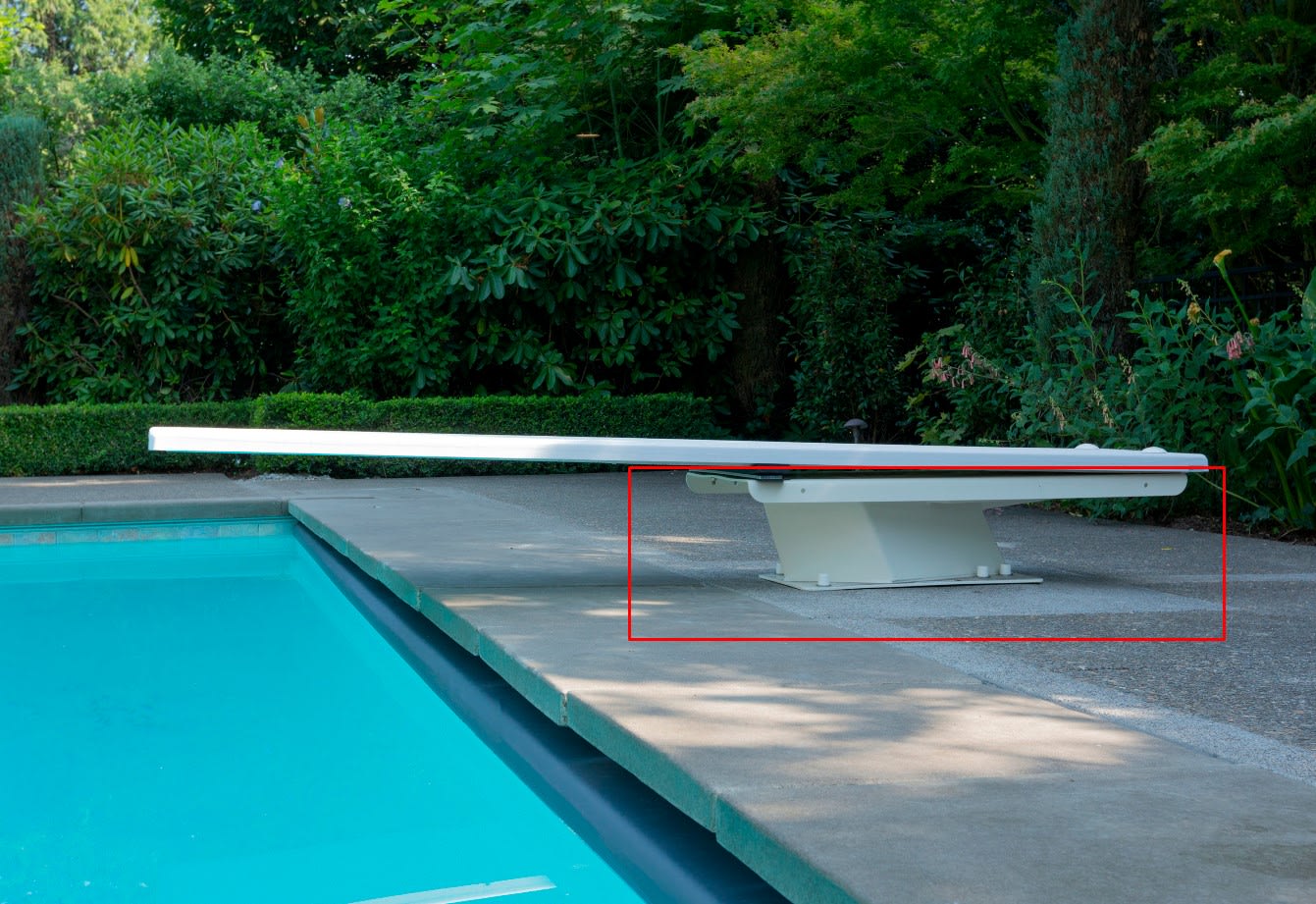 S.R.Smith 3/4 Meter Steel Diving Stand, 10 ft | 70-209-510 image 2