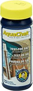 AquaChek White Salt Titrators Test Strips, 10/Pack  