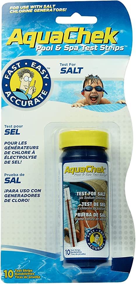 Aquachek Salt Titrators Salt Test, 10 Strips image 2