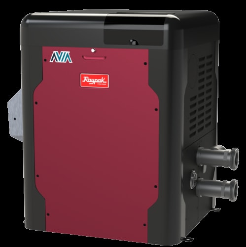 RAYPAK AVIA HEATER 399K NITEK POLYMER HEADERS COPPER TUBING NAT GAS LOW NOX P-R404A-EN-N 0-4500 image 2
