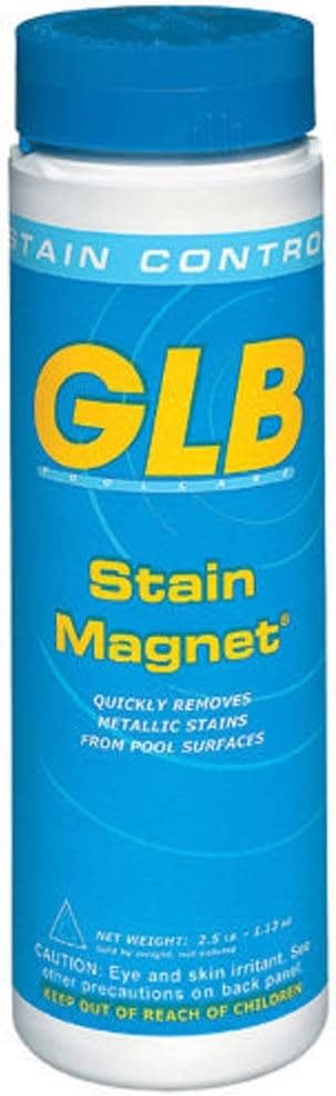 GLB Stain Magnet - Pool Stain Remover and Preventor, 2.5 Lb Bottle, 12/Case - product image