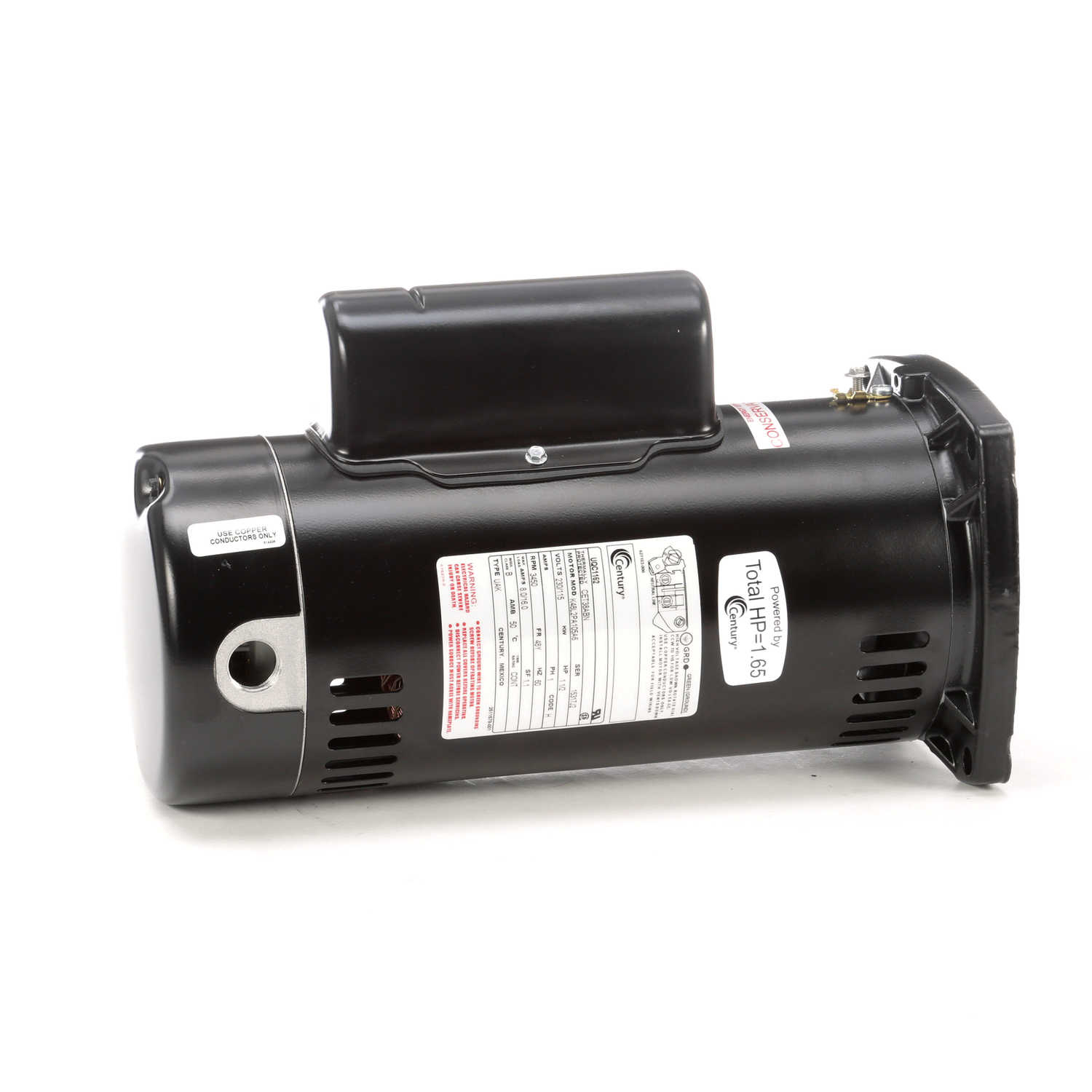 Century Regal Motor 1.5Hp Ee 115/230V Ur 48Y Sqfl Th | UQC1152 image 2