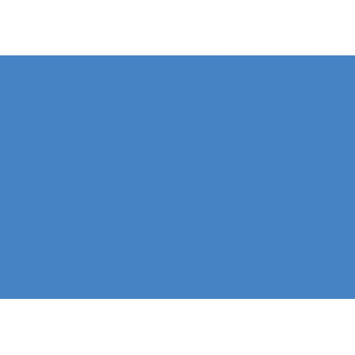Ocean Blue 15' Round Solid Blue Overlap AG Liner 48"-54" Wall - product image