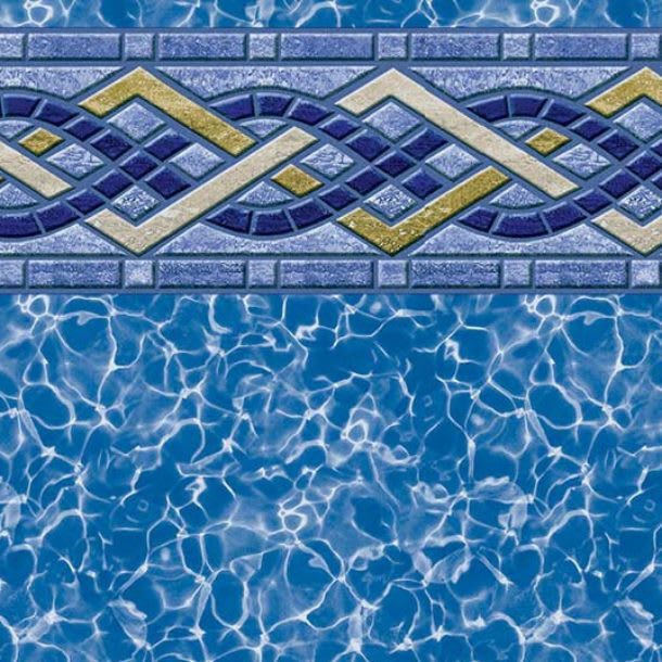 GLI 15' Round Brighton Prism Unibead AG Liner 52" Wall - product image