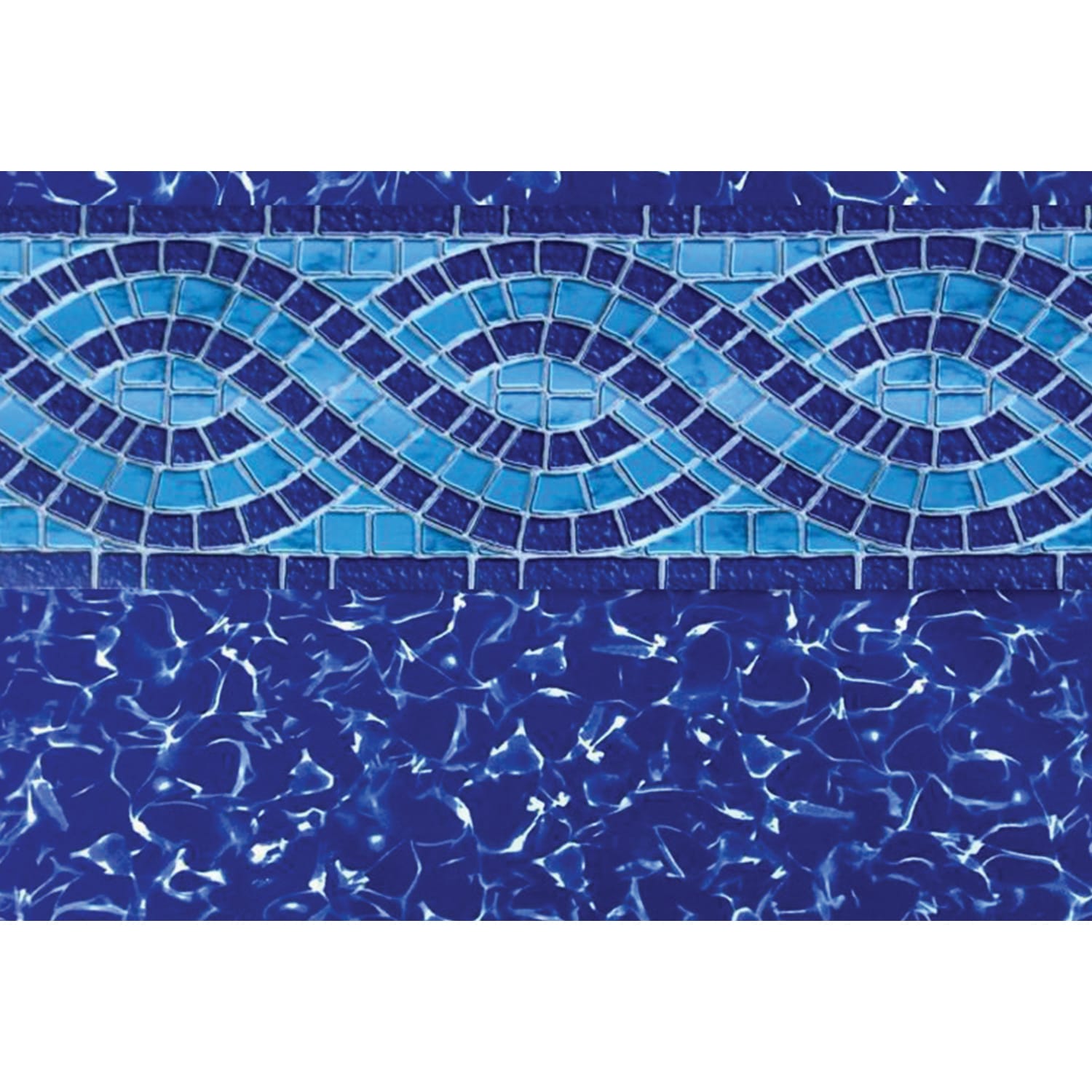 GLI 15'x24' Oval Willow Creek Unibead AG Liner 52" Wall - product image