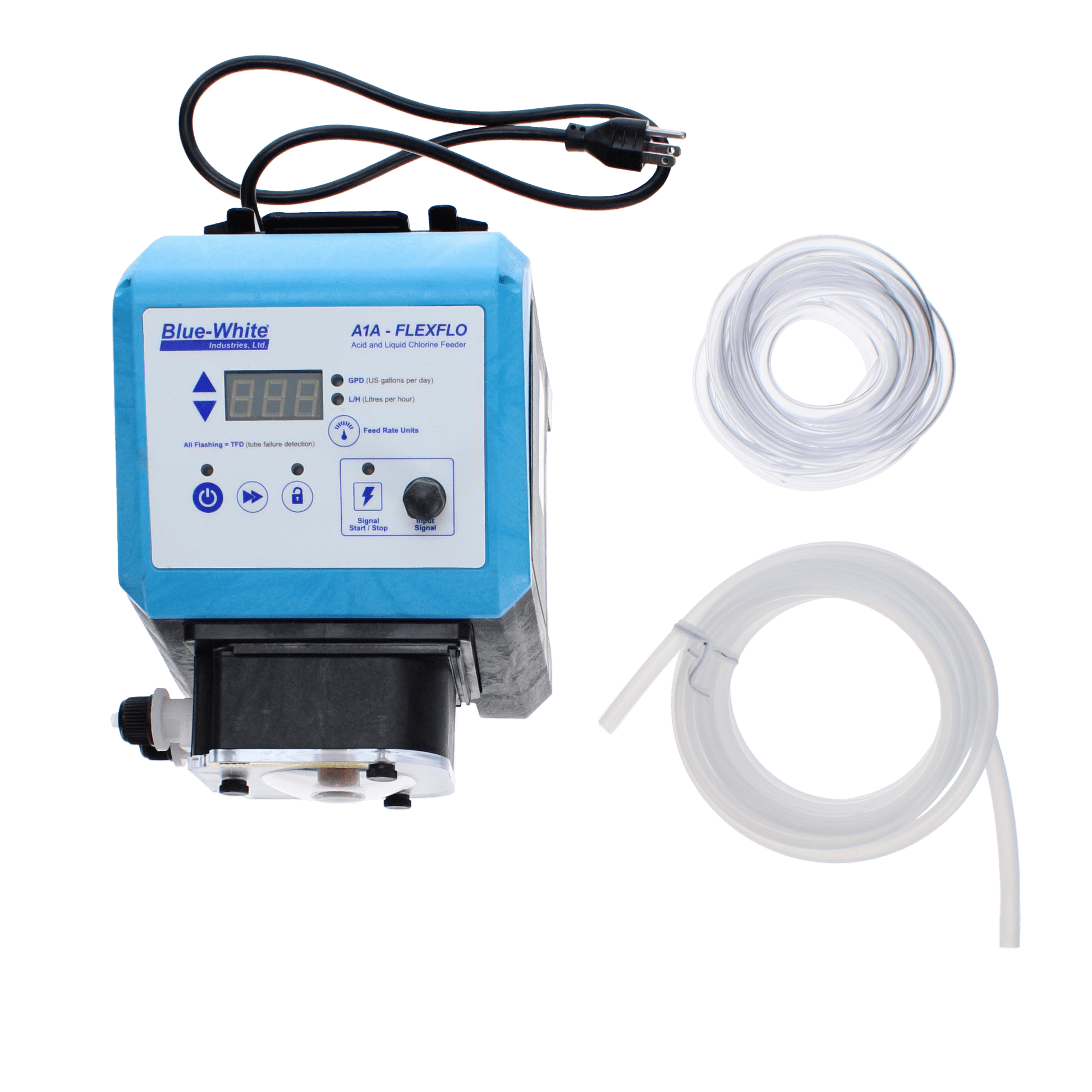 Blue White Flex-Flo A1A Series Peristaltic Metering Pump, 100 GPD image 4