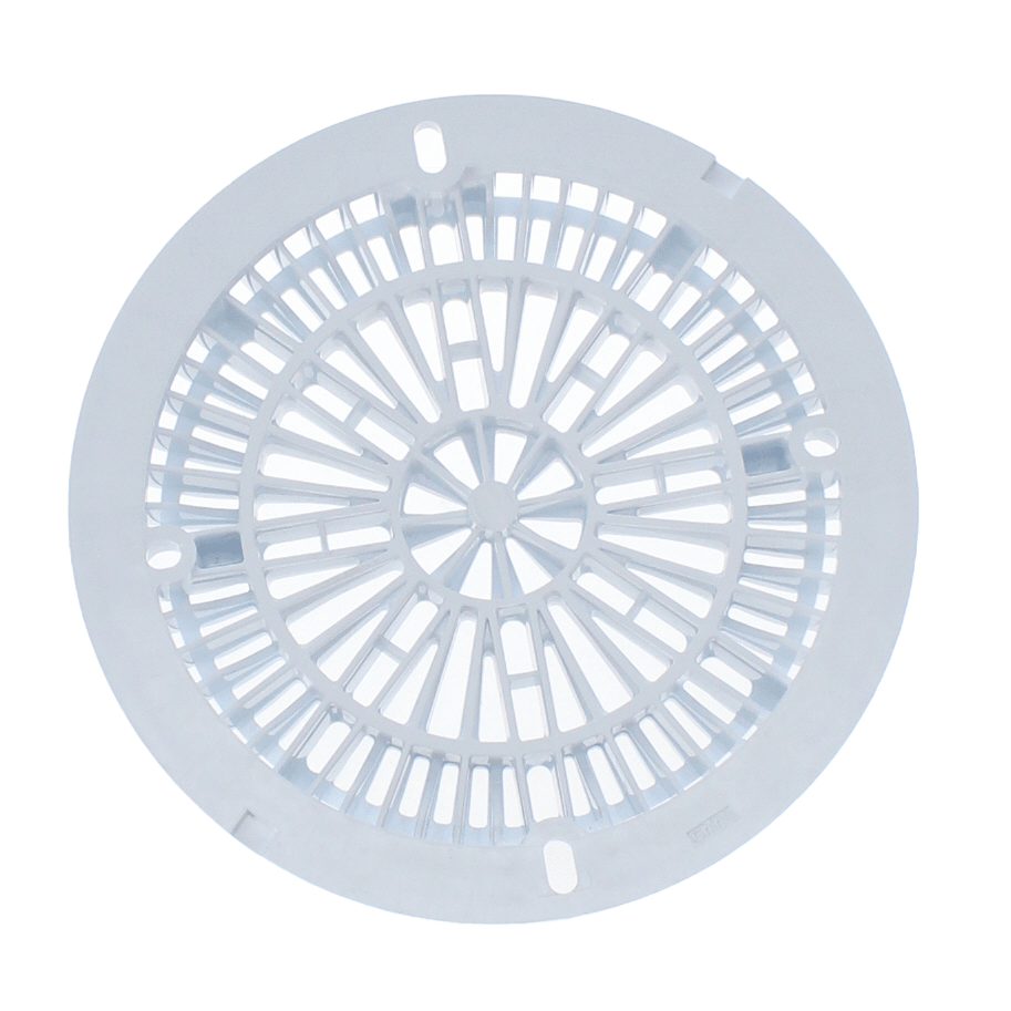 CMP 8" Galaxy Drain Cover With Screw Pack,Wh image 3