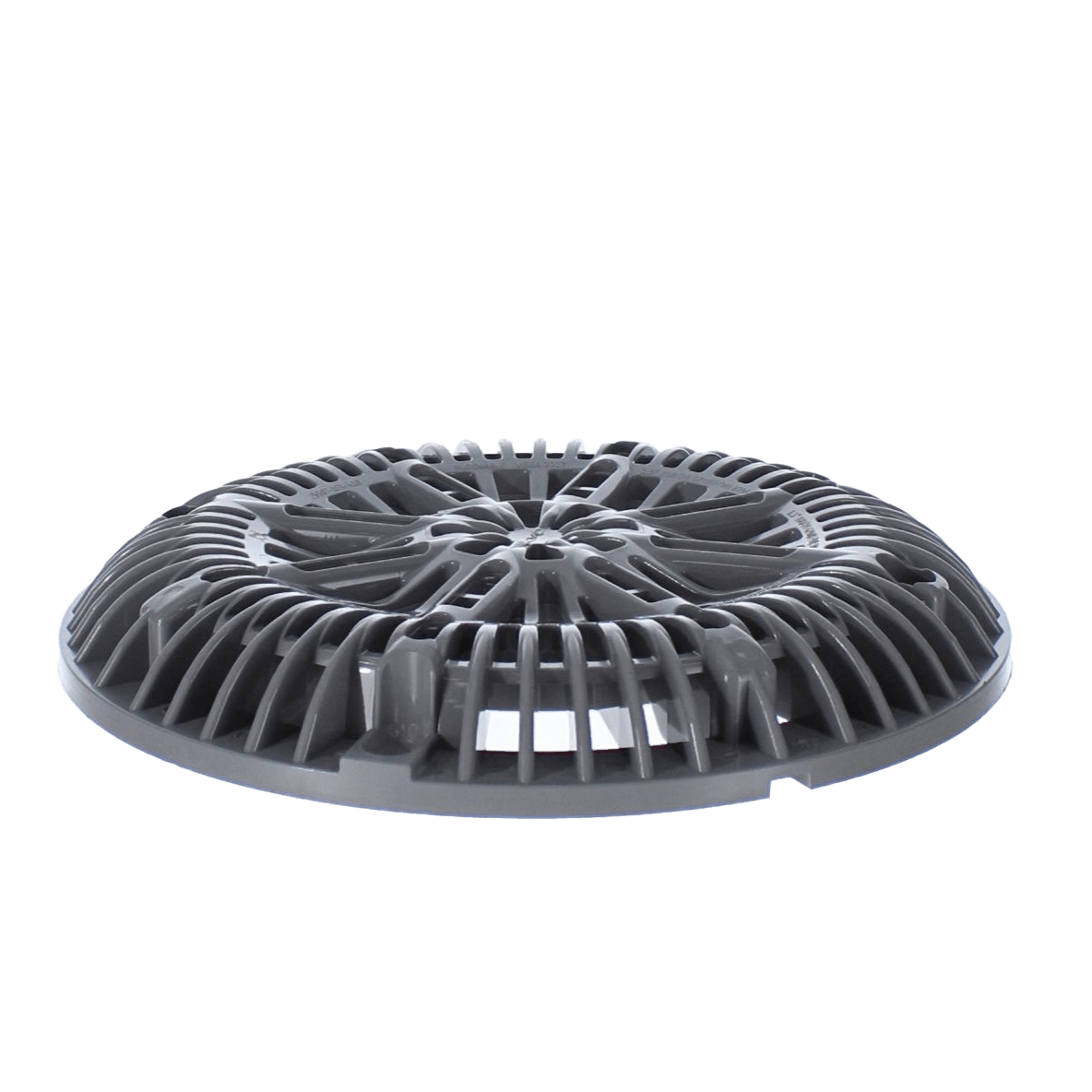 CMP 8" Galaxy Drain Cover With Screw Pack; Gray image 3