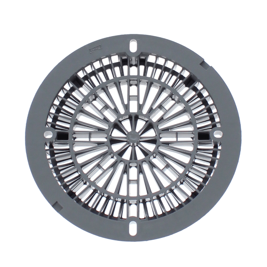 CMP 8" Galaxy Drain Cover With Screw Pack; Gray image 4