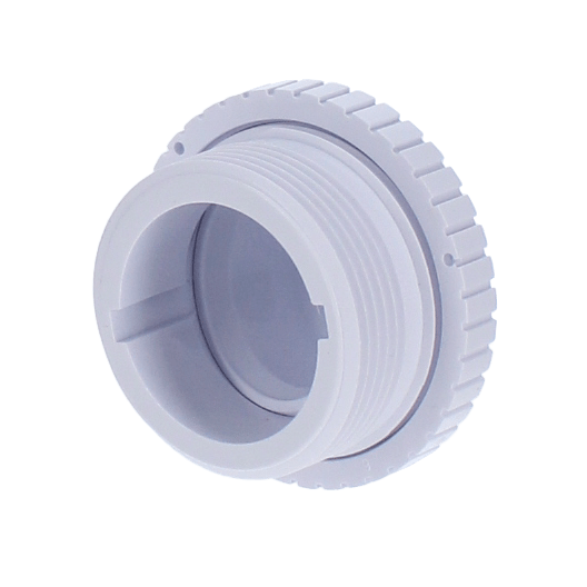 CMP 1-1/2" MIP Directional Flow Outlet Fitting, ⅜" Eyeball, White 25552-100-000 image 4