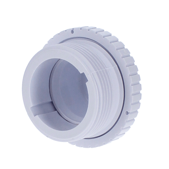 CMP 1-1/2" MIP Directional Flow Outlet Fitting, ½" Eyeball, White 25552-200-000 image 4