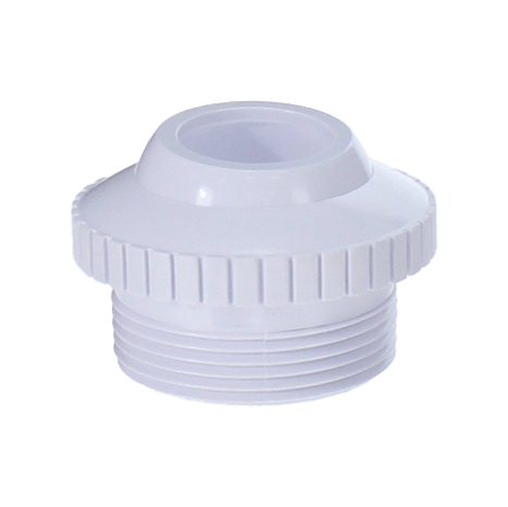 CMP 1-1/2" MIP Directional Flow Outlet Fitting, 1" Eyeball, White 25552-400-000 image 2